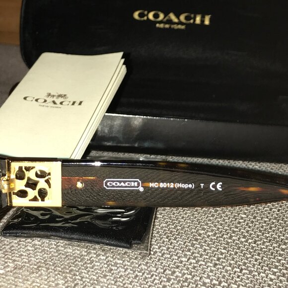 Coach Hope (HC8012) Sunglasses w case & cloth 53-15-140 main image 10
